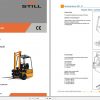Still Electric Forklift R20 15 R20 16 R20 17 R20 20 Workshop ManualR20 2001 2007 1