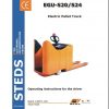 Still Electric Pallet Truck EGU S20 S24 Operating Maintenance Instructions 1