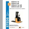 Still Electric Pallet Truck EGV S EGV S LB Original Instructions 1