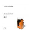Still Electric Pallet Truck FXH20 FXH25 Original Instructions 1