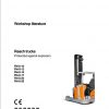 Still Electric Reach Trucks FM X Explosion Protected Workshop Manual1900 1915 EX 1