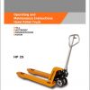 Still Hand Pallet Truck HP25 Operating Maintenance Instructions 1