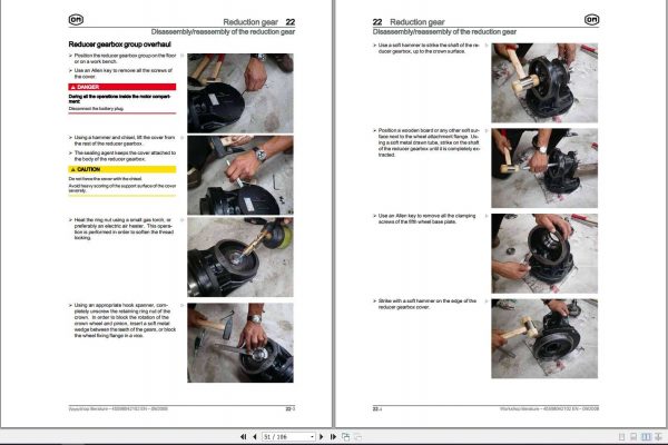 Still OM Pimespo CLAC10 CLAC12 series 4559 Forklift Workshop Manual 3