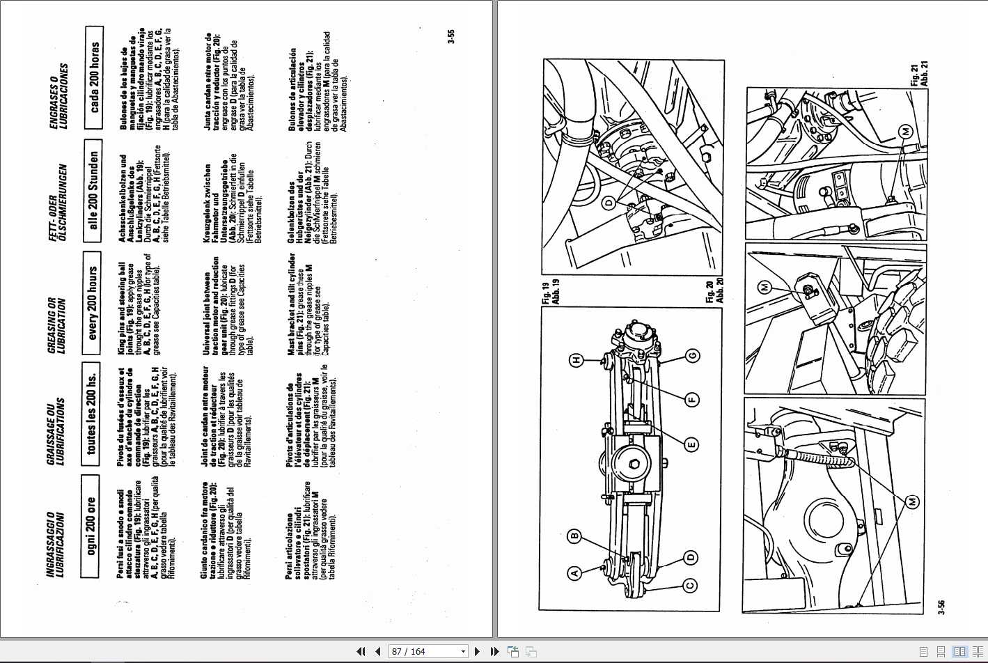 Still OM Pimespo Forklift E60N E80N Use Maintenance Manual 2