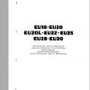 Still OM Pimespo Forklift EU18 EU30 Repair Manual 1