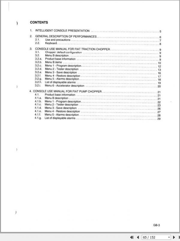 Still OM Pimespo Forklift Itelligent Console ALL Workshop Manual 2