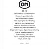 Still OM Pimespo Forklift LCS Use Maintenance Instructions 1