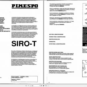 Still OM Pimespo Forklift SIRO T 4511 Use Maintenance Instructions 1