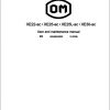 Still OM Pimespo Forklift XE22ac XE30ac Use Maintenance Manual 1
