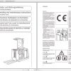 Still OM Pimespo Order Picker XOP2 XOP3 ac Operating Maintenance Instructions 2