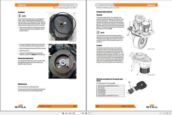 Still Order Picking Stacker Trucks MX X MX Q Generation 4 48V Workshop Manual 3