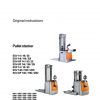 Still Pallet Stacker EXV14 16 20 EXV SF14 16 20 EXP Original Instructions 1