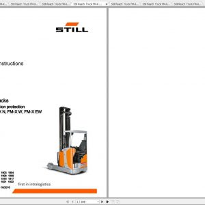 Still Reach Truck FM X Original Instructions 1