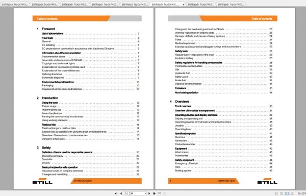 Still Reach Truck FM X Original Instructions 4