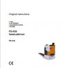 Still Seated Pallet Truck FS X33 Original Instructions 1