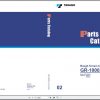Tadano Rough Terrain Crane GR 1000XL 3P2 2EJ Parts CatalogENJP2020 1