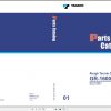 Tadano Rough Terrain Crane GR 1600XL 2P2 1EJ Parts CatalogENJP2014 1