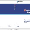 Tadano Rough Terrain Crane GR 550EX 1P1 3EJ Parts CatalogENJP2010 1 1