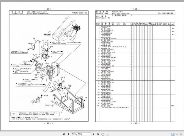 Tadano Rough Terrain Crane GR 550XLL 3P1 2EJ Parts CatalogENJP2018 3