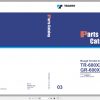 Tadano Rough Terrain Crane GR 600XL 1P1U 3EJ Parts CatalogENJP2019 1
