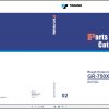 Tadano Rough Terrain Crane GR 750XL 2P2 2EJ Parts CatalogENJP2014 1