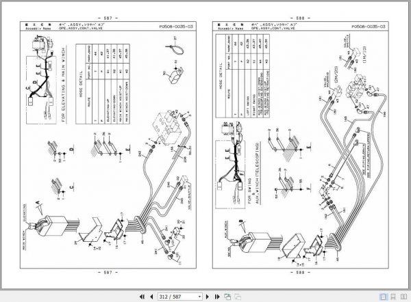 Tadano Rough Terrain Crane GR 750XL 3P1U 2EJ Parts CatalogENJP2018 2