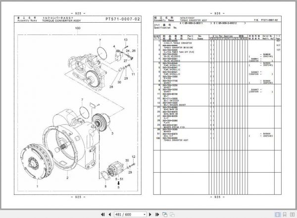 Tadano Rough Terrain Crane GR 900XL 3P1U 2EJ Parts CatalogENJP2018 3