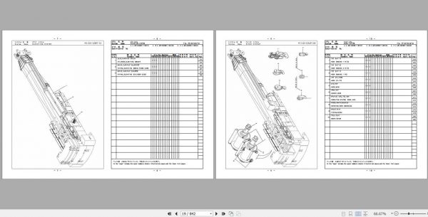 Tadano Terrain Cranes AR 4000M Parts CatalogENJP 3