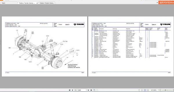 Tadano Terrain Cranes ATF 160G 5 Parts CatalogENJP 2