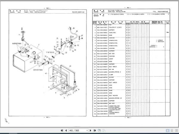 Tadano Truck Crane TG 1600M 1P 04 Parts CatalogENJP 3