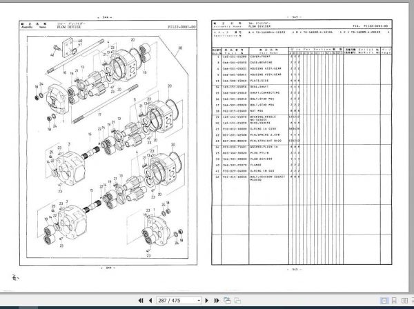 Tadano Truck Crane TG 1600M 4P 03 Parts CatalogENJP 3