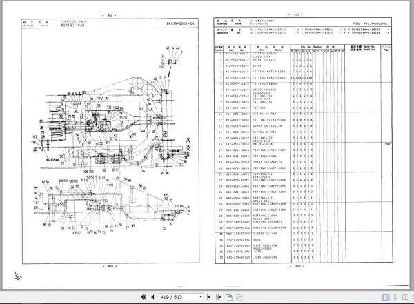 Tadano Truck Crane TG 3600M 1P 02 Parts CatalogENJP 2