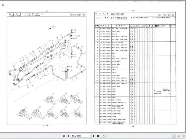 Tadano Truck Crane TG 450M 3P 03 Parts CatalogENJP 3