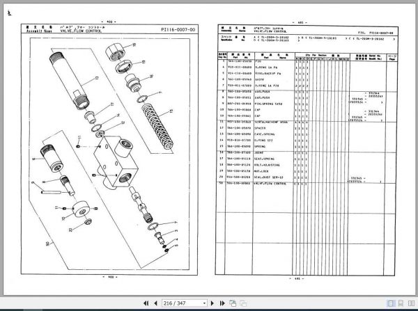 Tadano Truck Crane TL 200M 3P 02 Parts CatalogENJP 3