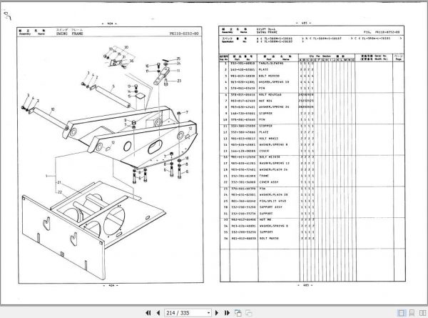 Tadano Truck Crane TL 300M 1P 02 Parts CatalogENJP 2