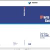 Tadano Truck Crane TS 70M 2P 04 Parts CatalogENJP 1