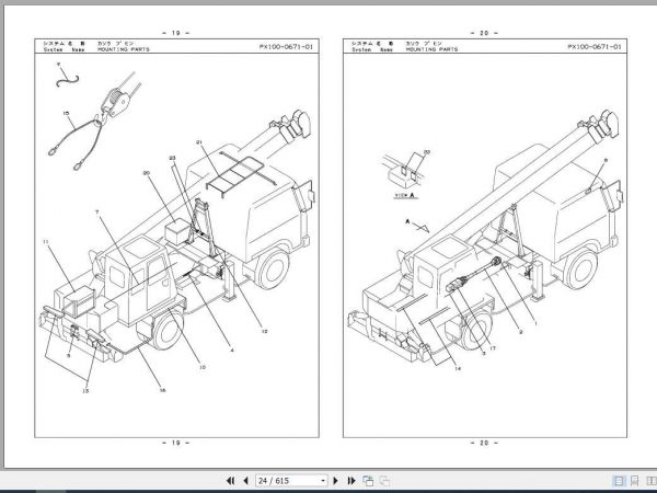 Tadano Truck Crane TS 75M 1 Parts CatalogENJP 2