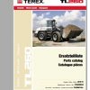 Terex Wheel Loader TL260 Series TL02600135 Parts Catalog Operating Instruction 1