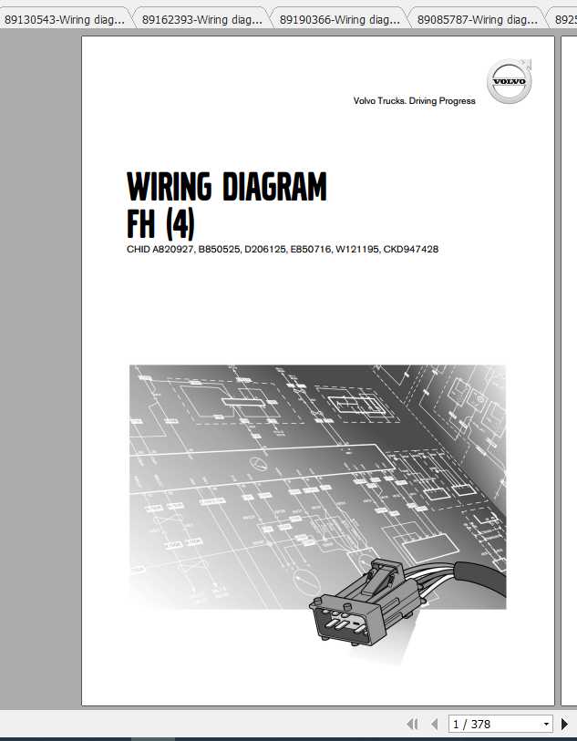 Volvo Truck FH4 Wiring Diagram 2