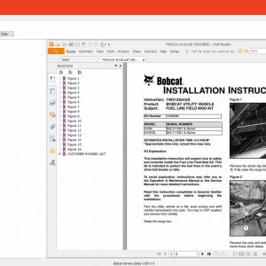 Bobcat Service Library Q2 2020 09.2020 Service Operator Maintenance Bulletines Manuals 11