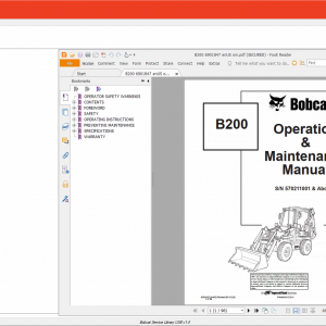 Bobcat Service Library Q2 2020 09.2020 Service Operator Maintenance Bulletines Manuals 8