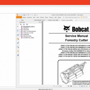 Bobcat Service Library Q2 2020 09.2020 Service Operator Maintenance Bulletines Manuals 9