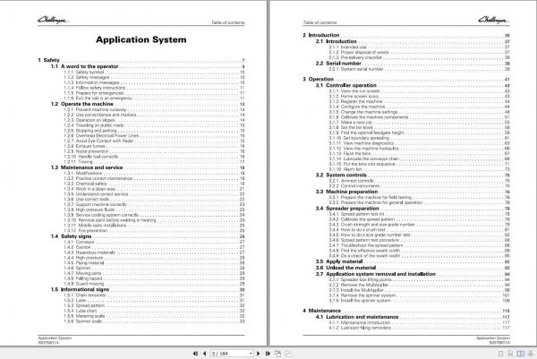 Challenger EU Applicators New Leader NL4258G4 Edge Row Crop System Operators Manual 2