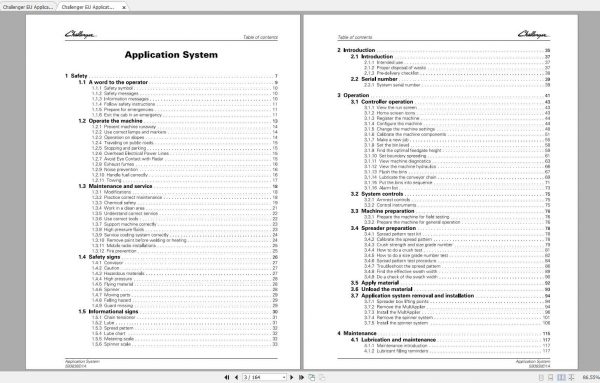 Challenger EU Applicators New Leader NL4330G4 Edge Row Crop System Operators Manuals 3