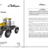 Challenger EU Applicators RG700B RoGator Chassis Operators Manual580941D1B 1