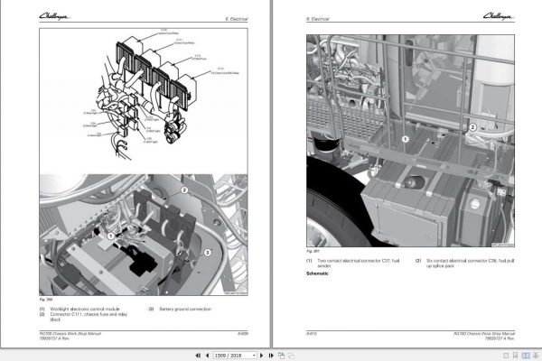 Challenger EU Applicators RG700 RoGator Chassis Serivce Manual79035737A 3