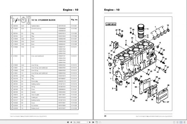 Challenger EU Combine Harvester 644 Repair Time ScheduleLA327391010 2