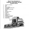 Challenger EU Combine Harvester 654B 658B 654 658 Repair Time ScheduleD3161900M1 1