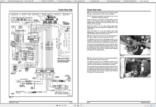 Challenger EU Combine Harvester 680B Service Manual79024357A 4
