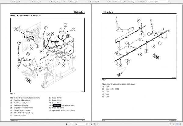 Challenger EU Draper Header 9255 DynaFlex Service Manual79036987C 2